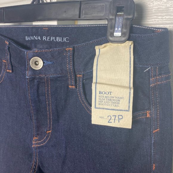 Banana Republic Bootcut Petite Stretch Jeans - NWT - Picture 2 of 16